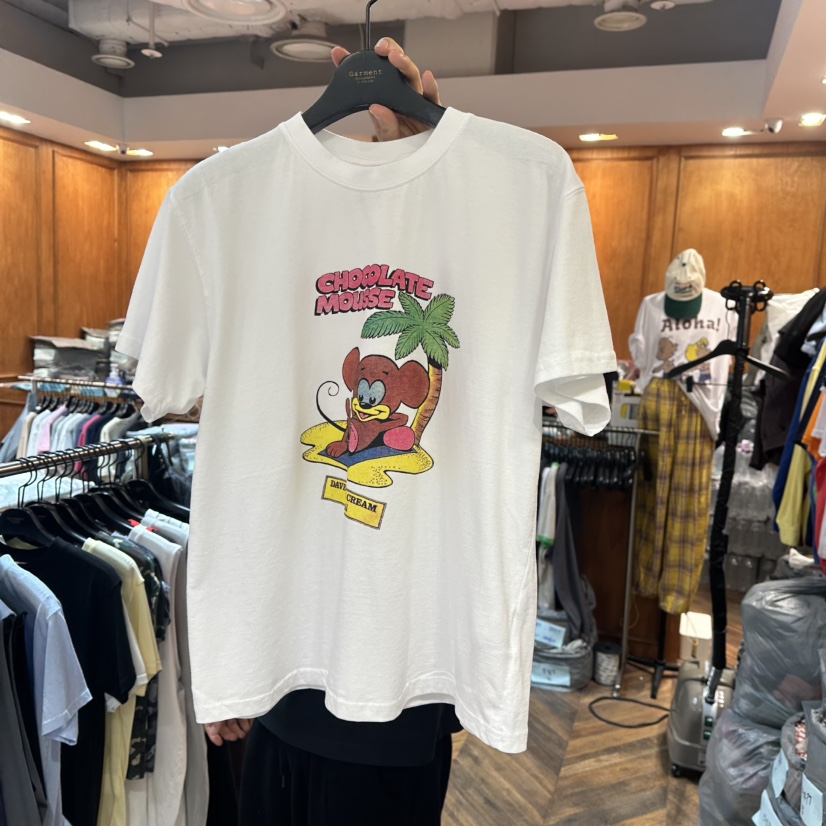 GARMENT-P韓國代購㊣女士新品職業25春夏時尚休閑人氣熱賣T恤GARMENTT恤圖色2