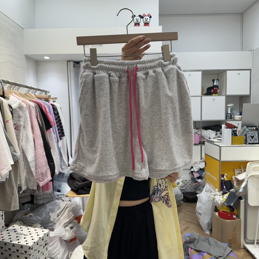 DE LINE韓國直郵㊣女士新款熱賣真品職業時尚推薦25春夏短褲DE LINE短褲