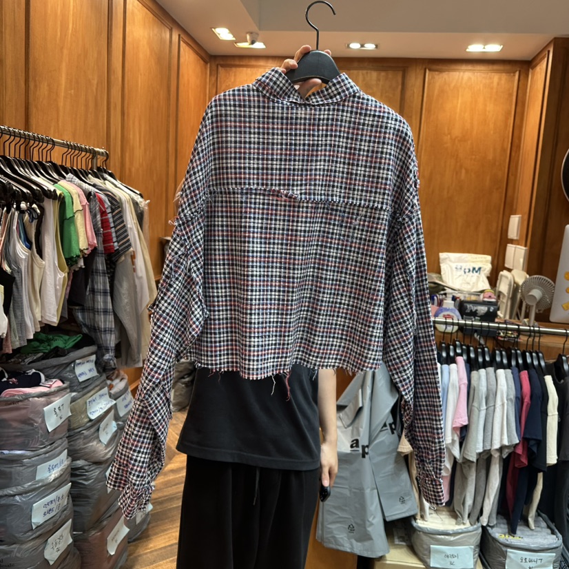 GARMENT-P東大門㊣代購女裝新品熱賣真品25春夏襯衫蕾絲衫GARMENT襯衫/蕾絲衫