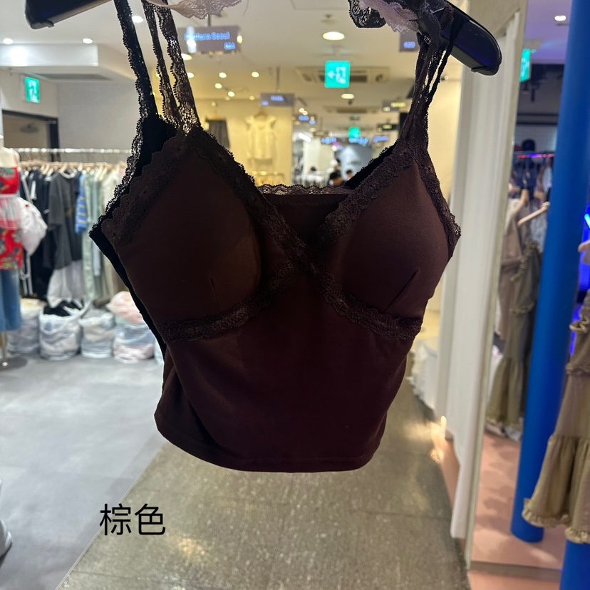 A-CUT韓國代購㊣女裝新款休閑熱賣職業人氣真品推薦吊帶背心A-CUT吊帶/背心圖色3