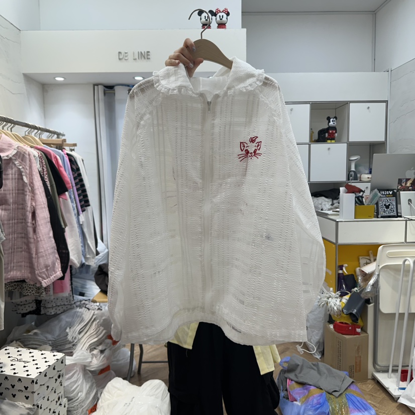 DE LINE韓國代購㊣女裝新款休閑人氣25春夏熱賣真品推薦夾克DE LINE夾克
