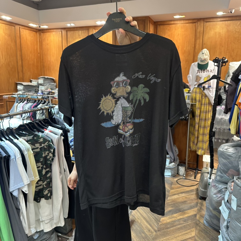 GARMENT-P韓國代購㊣女士新款時尚人氣25春夏真品職業熱賣T恤GARMENTT恤圖色3