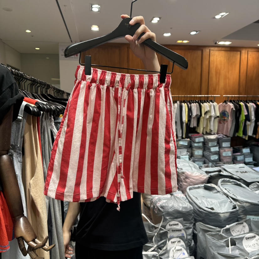 GARMENT-P東大門㊣實拍女士新款25春夏真品休閑時尚熱賣短褲GARMENT短褲