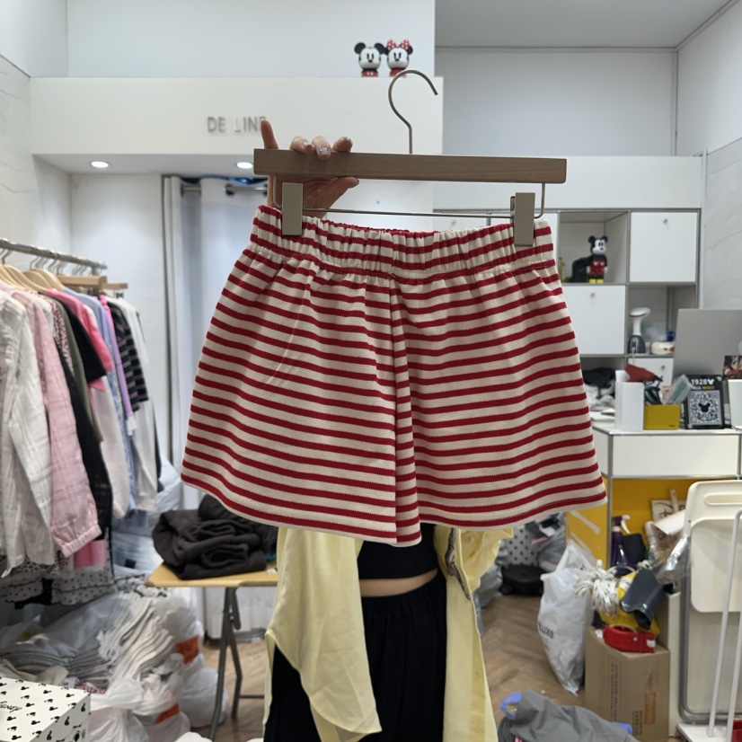 DE LINE韓國代購㊣女裝新品真品熱賣人氣職業推薦休閑短褲DE LINE短褲