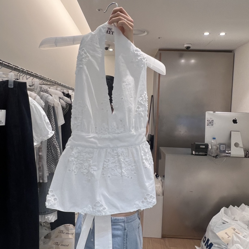 MEET ME東大門㊣代購女士新款熱賣25春夏時尚人氣吊帶背心MEET ME吊帶/背心