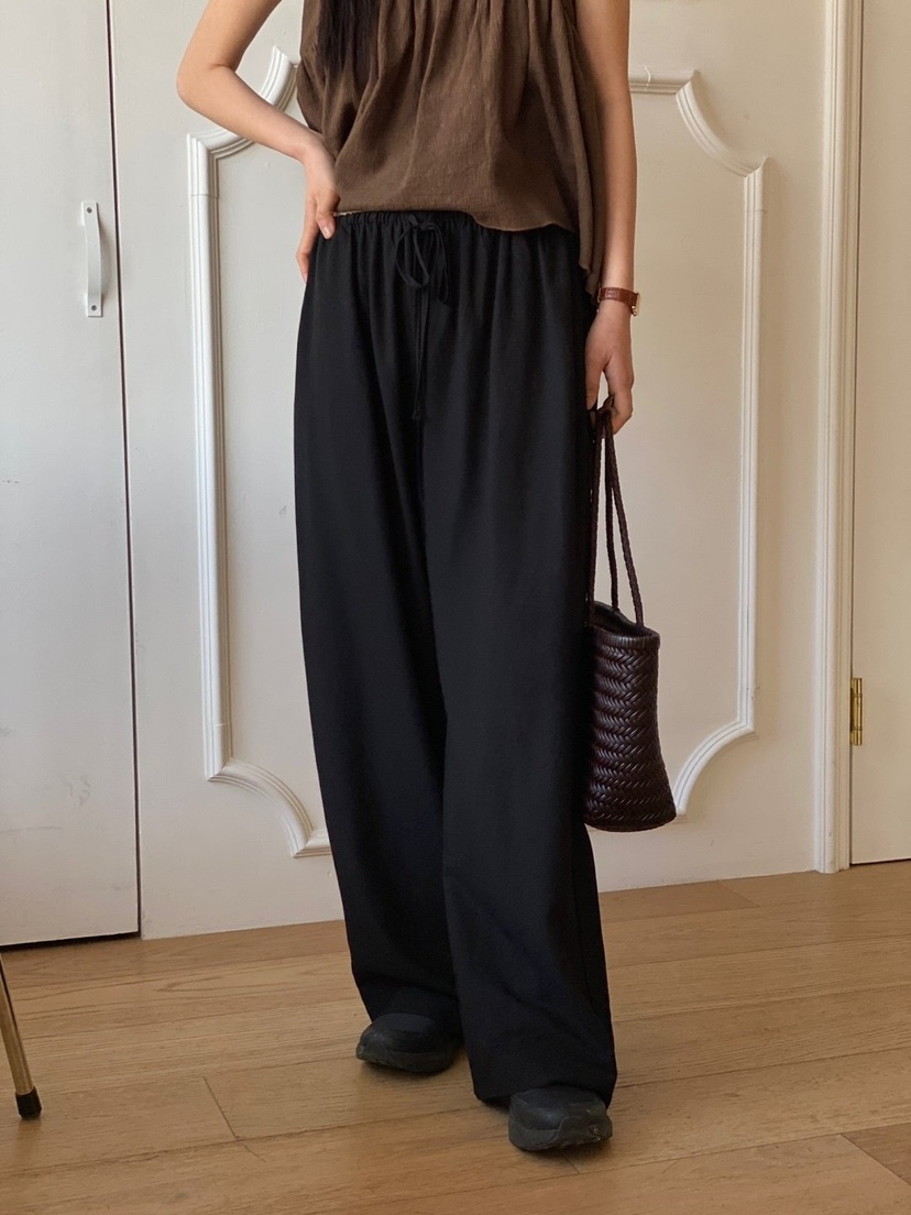 EUM韓國代購㊣女裝新款熱賣人氣真品休閑推薦職業25春夏休閑褲EUM休閑褲