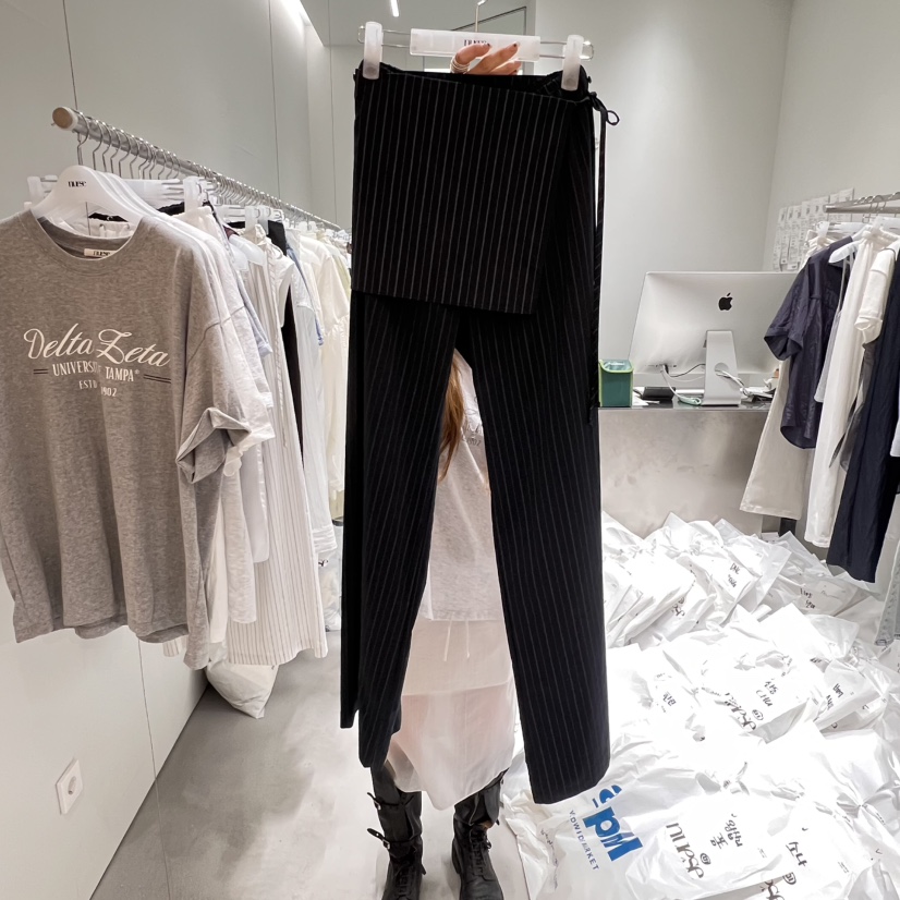 NUESE韓國代購㊣女士新款真品推薦25春夏熱賣時尚休閑人氣裙褲NUESE裙褲圖色2