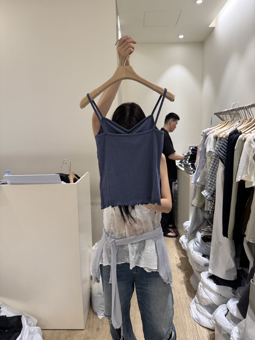 FLOWER-L東大門㊣代購女士新款休閑熱賣時尚職業真品吊帶背心FLOWER吊帶/背心