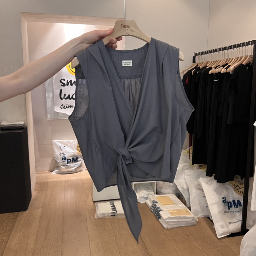 LA MAGIE FEMME東大門㊣直郵女裝新品25春夏人氣吊帶背心Lamagie Femme吊帶/背心圖色2