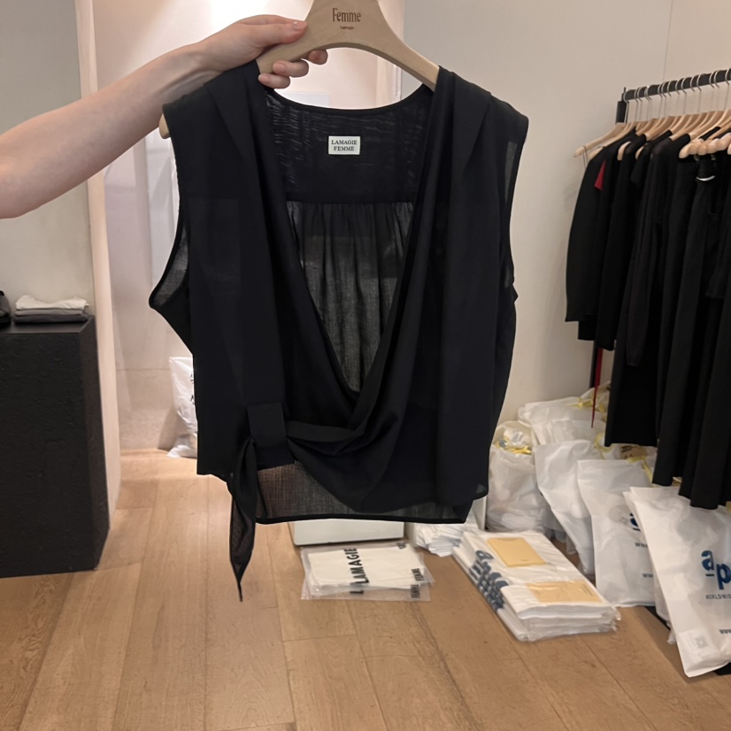 LA MAGIE FEMME東大門㊣直郵女裝新品25春夏人氣吊帶背心Lamagie Femme吊帶/背心圖色3