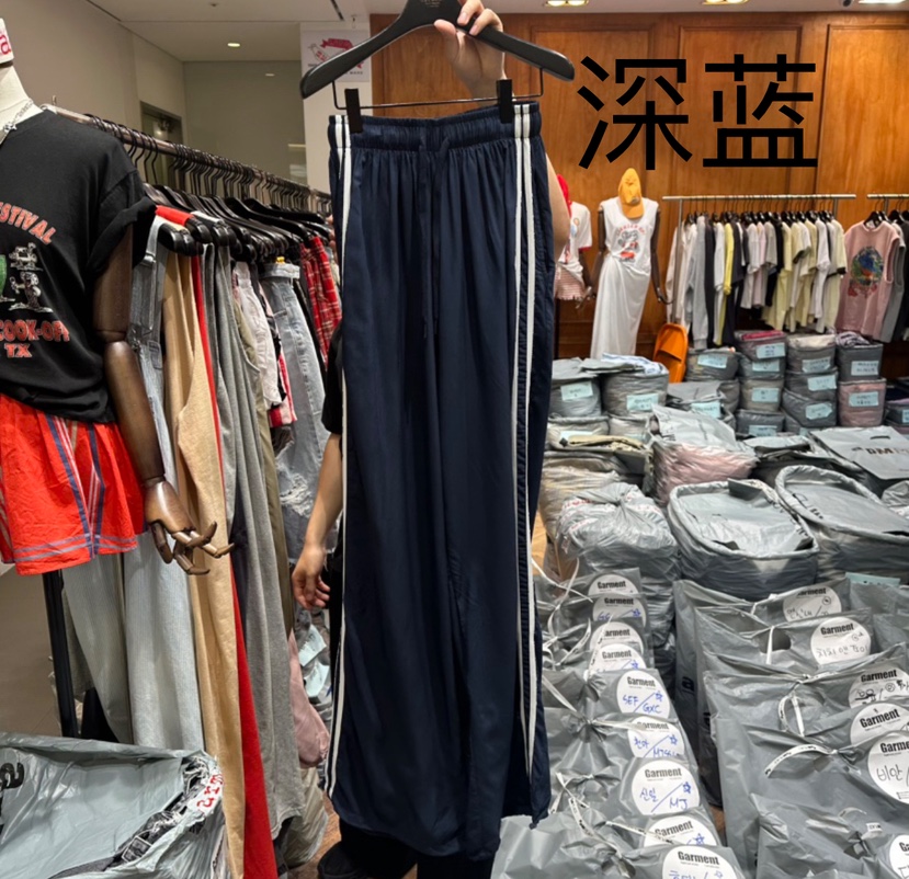 GARMENT-P韓國代購㊣女士新款真品時尚職業休閑推薦休閑褲GARMENT休閑褲圖色4