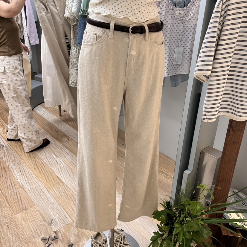 THEPLAN韓國直郵㊣女裝新品休閑熱賣推薦真品25春夏人氣休閑褲THE PLAN休閑褲