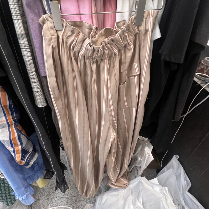 DOHWAJI東大門㊣代購女士新款真品職業休閑熱賣人氣休閑褲條紋DOHWAJI休閑褲