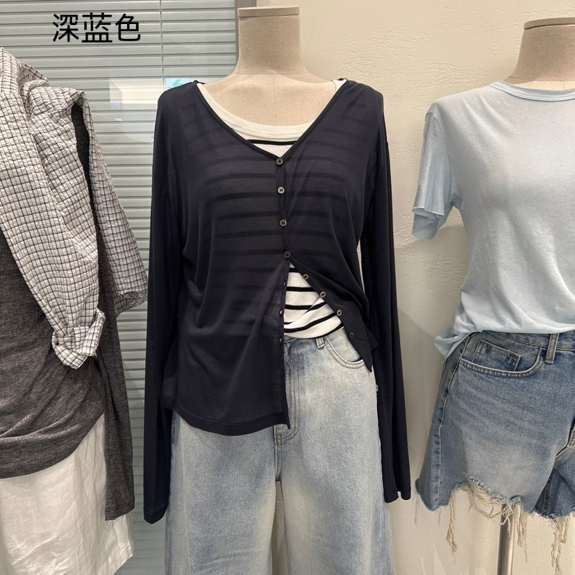 PLAMM東大門㊣代購女士新品時尚人氣真品職業休閑針織衫羊毛衫PLAMM針織衫圖色4