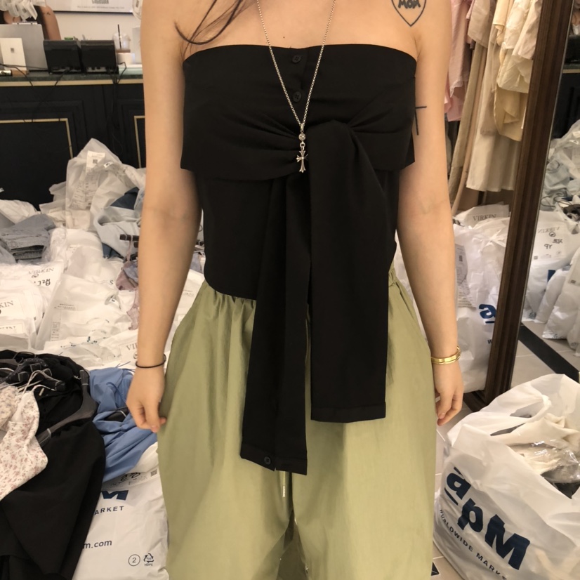 VIRKIN東大門㊣直郵女裝新品人氣休閑職業熱賣真品吊帶背心VIRKIN吊帶/背心圖色3