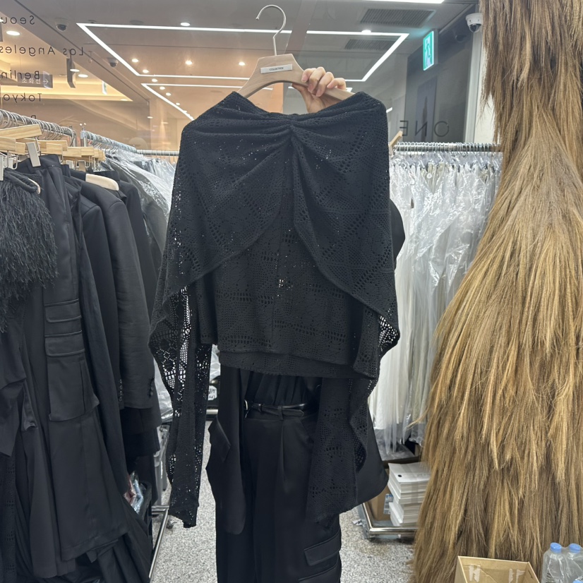 ONEBYTWO東大門㊣代購女士新款時尚休閑熱賣推薦吊帶背心蕾絲ONE BY TWO吊帶/背心圖色2