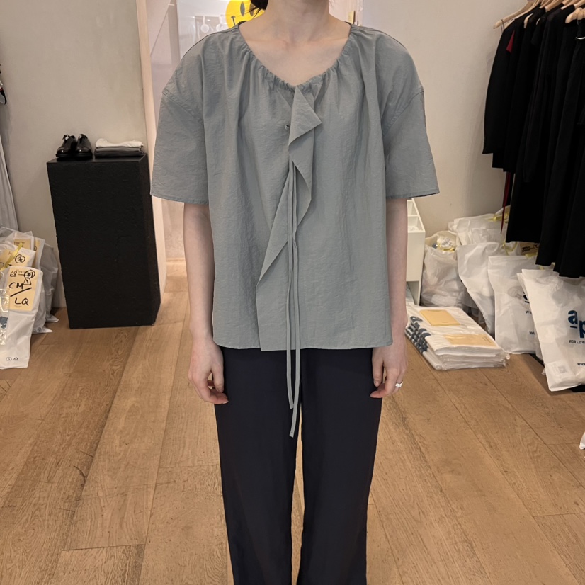 LA MAGIE FEMME韓國代購㊣女裝新款時尚職業休閑襯衫蕾絲衫Lamagie Femme襯衫/蕾絲衫圖色3