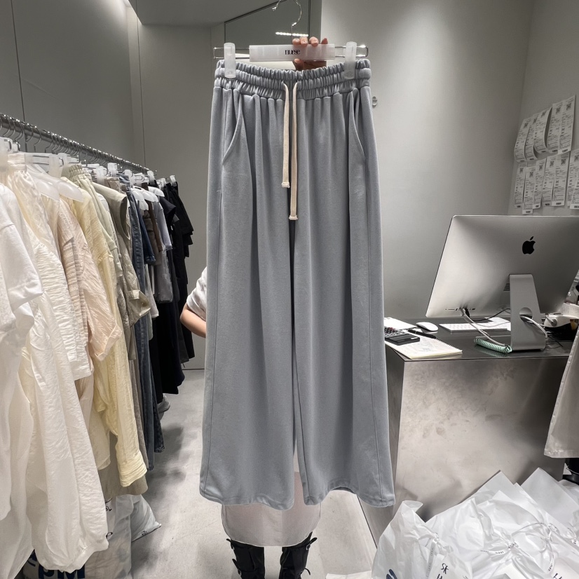 NUESE東大門㊣代購女裝新品熱賣時尚真品休閑推薦休閑褲寬松NUESE休閑褲