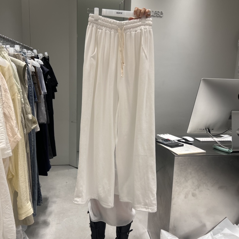 NUESE東大門㊣代購女裝新品熱賣時尚真品休閑推薦休閑褲寬松NUESE休閑褲圖色2