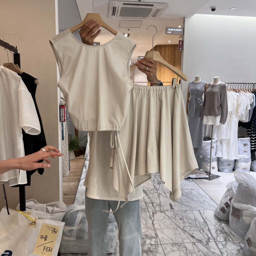 LA MAGIE FEMME東大門㊣代購女士新款休閑真品人氣熱賣短裙Lamagie Femme短裙