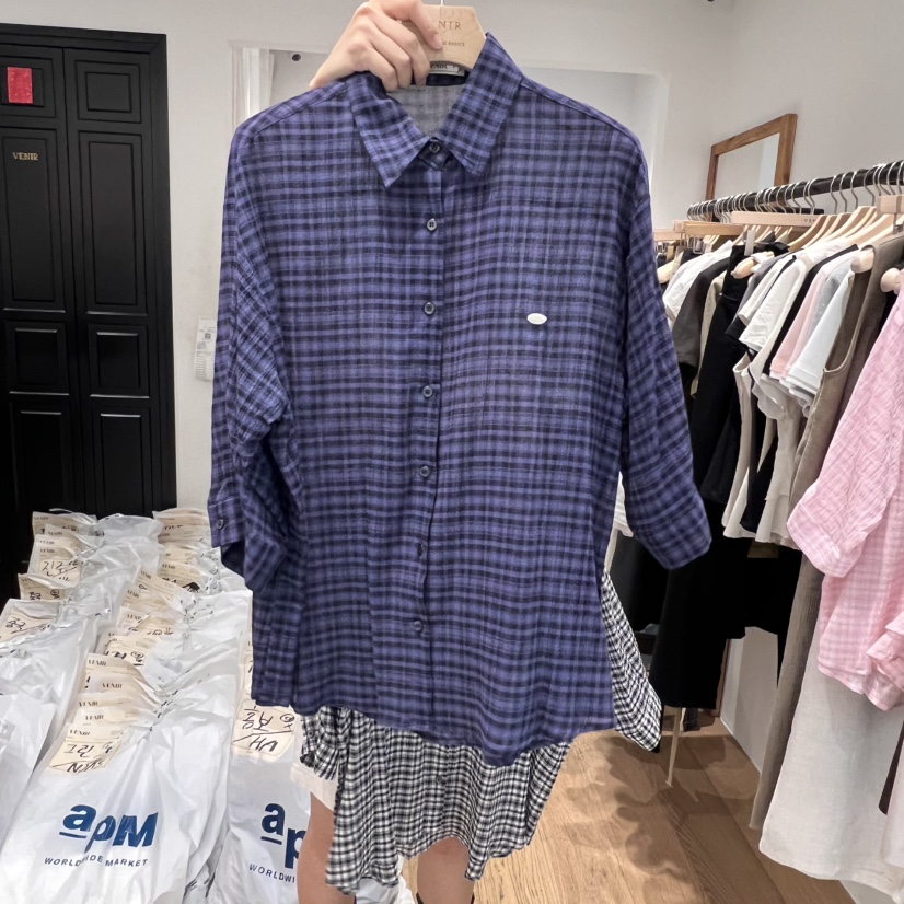 VENIR-a東大門㊣實拍女裝新品真品職業熱賣人氣襯衫蕾絲衫VENIR-a襯衫/蕾絲衫圖色3