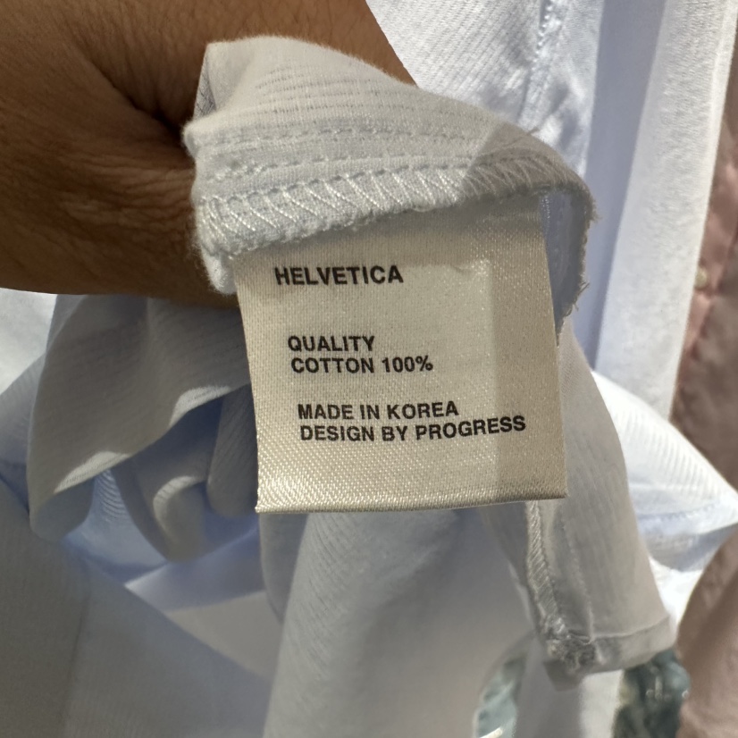 HELVETICA東大門㊣代購女裝新品25春夏時尚推薦真品襯衫蕾絲衫HELVETICA襯衫/蕾絲衫