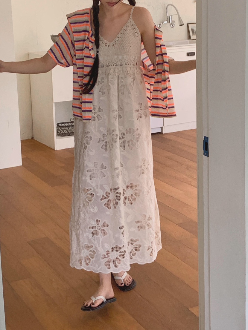 MAISONDEGLORY東大門㊣直郵女裝新品時尚熱賣25春夏職業連衣裙MAISON DE GLORY連衣裙