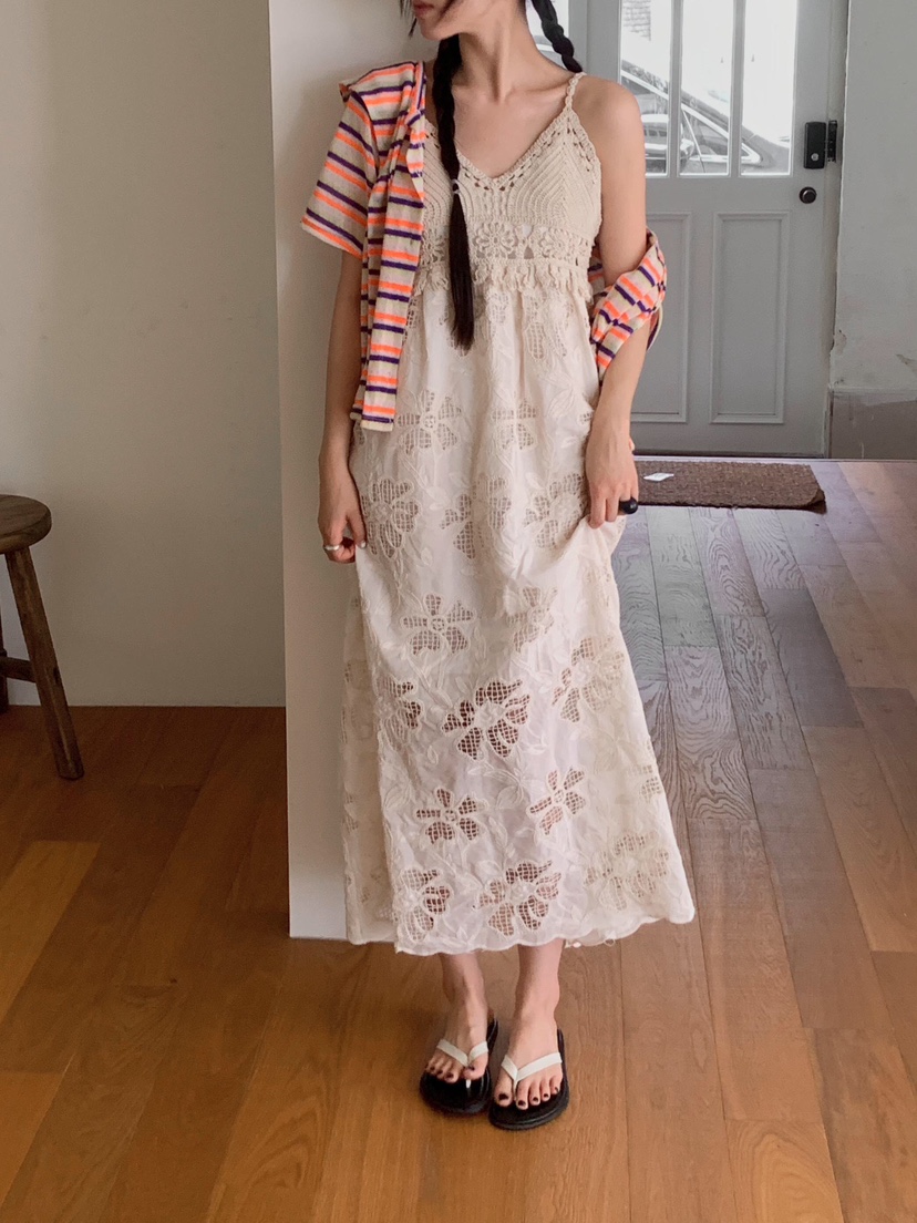 MAISONDEGLORY東大門㊣直郵女裝新品時尚熱賣25春夏職業連衣裙MAISON DE GLORY連衣裙