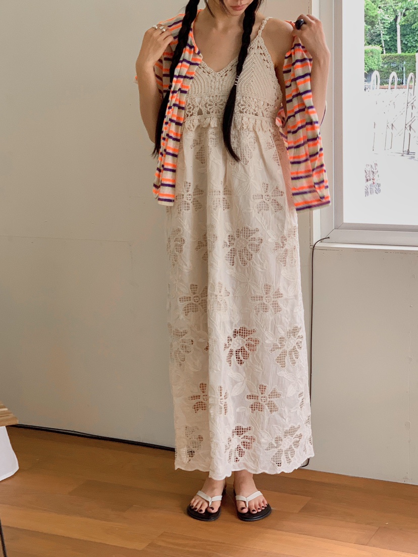 MAISONDEGLORY東大門㊣直郵女裝新品時尚熱賣25春夏職業連衣裙MAISON DE GLORY連衣裙