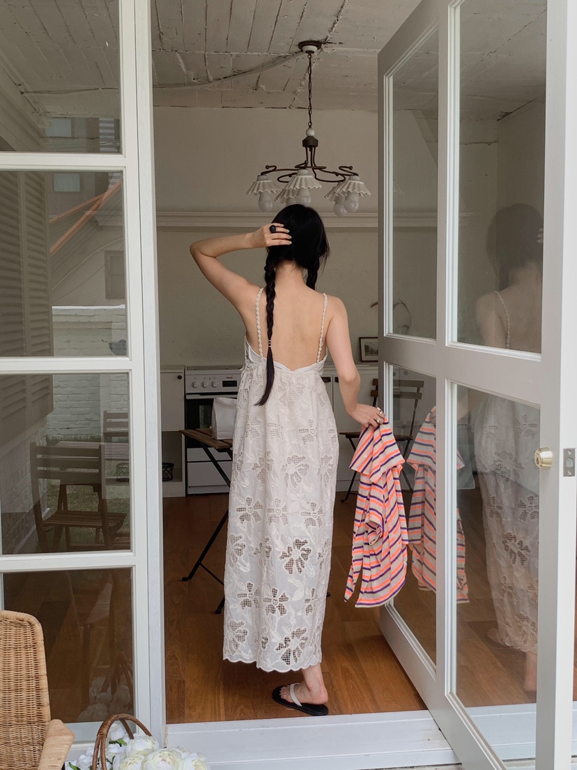 MAISONDEGLORY東大門㊣直郵女裝新品時尚熱賣25春夏職業連衣裙MAISON DE GLORY連衣裙