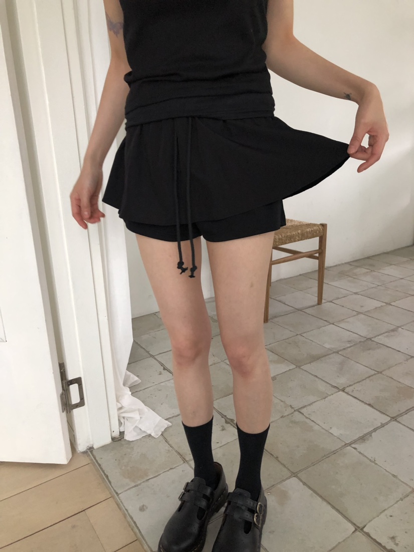 FLASH東大門㊣實拍女裝新品真品休閑人氣職業時尚25春夏短褲喇叭FLASH短褲