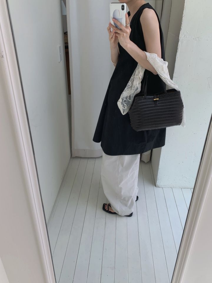 MARE韓國代購㊣女裝新款真品推薦熱賣時尚職業25春夏連衣裙V領MARE連衣裙