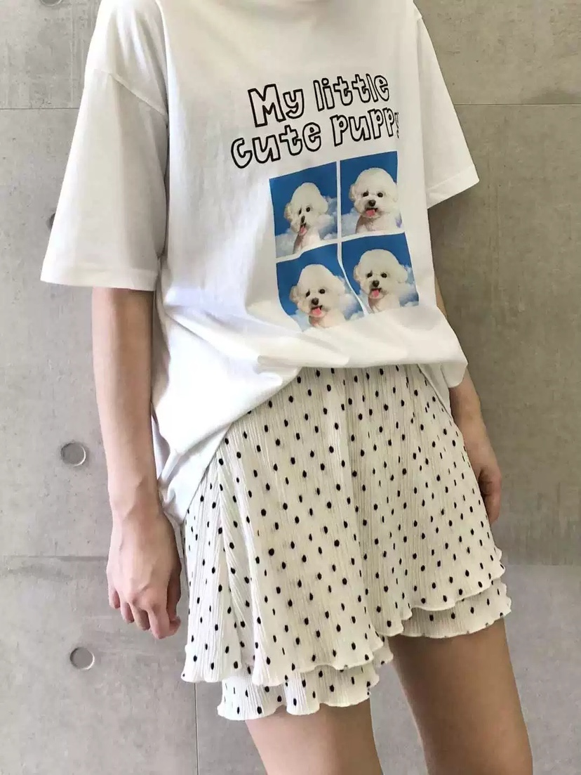 STRAWBERRY韓國直郵㊣女裝新品時尚人氣真品休閑裙褲圓點裙STRAWBERRY裙褲
