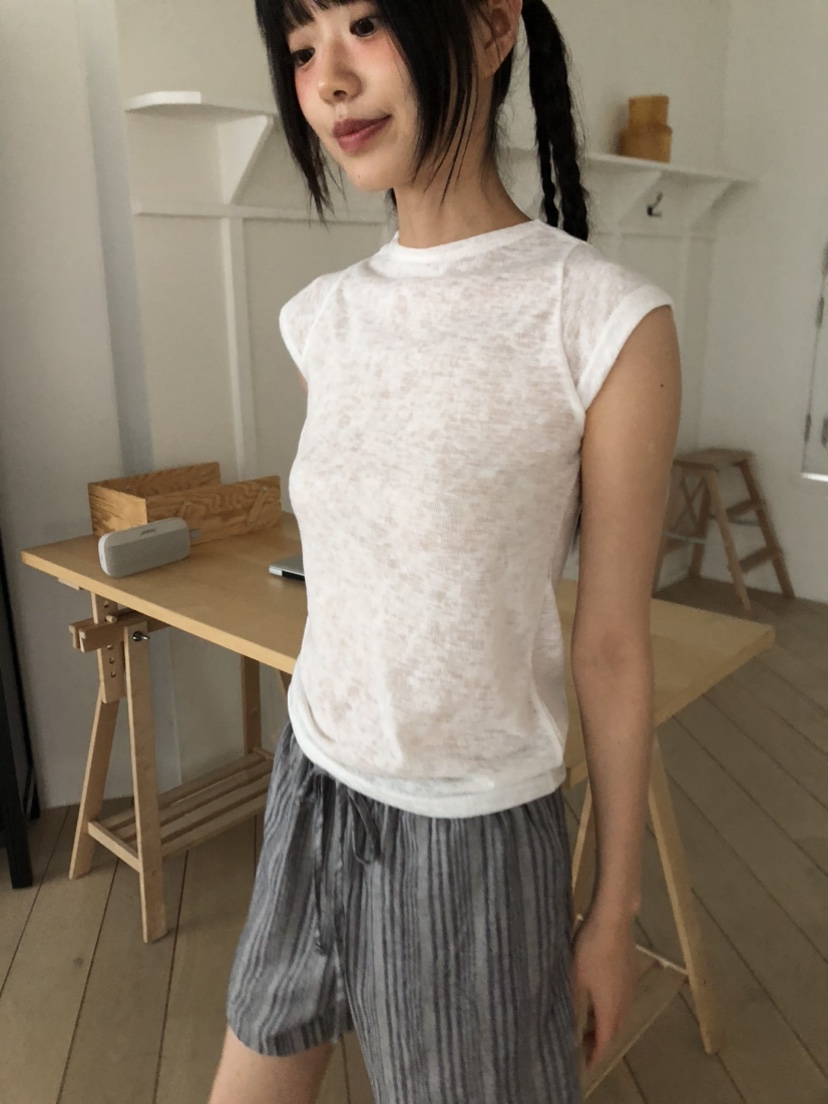 FLASH韓國代購㊣女士新品熱賣25春夏休閑推薦人氣職業真品T恤FLASHT恤圖色1