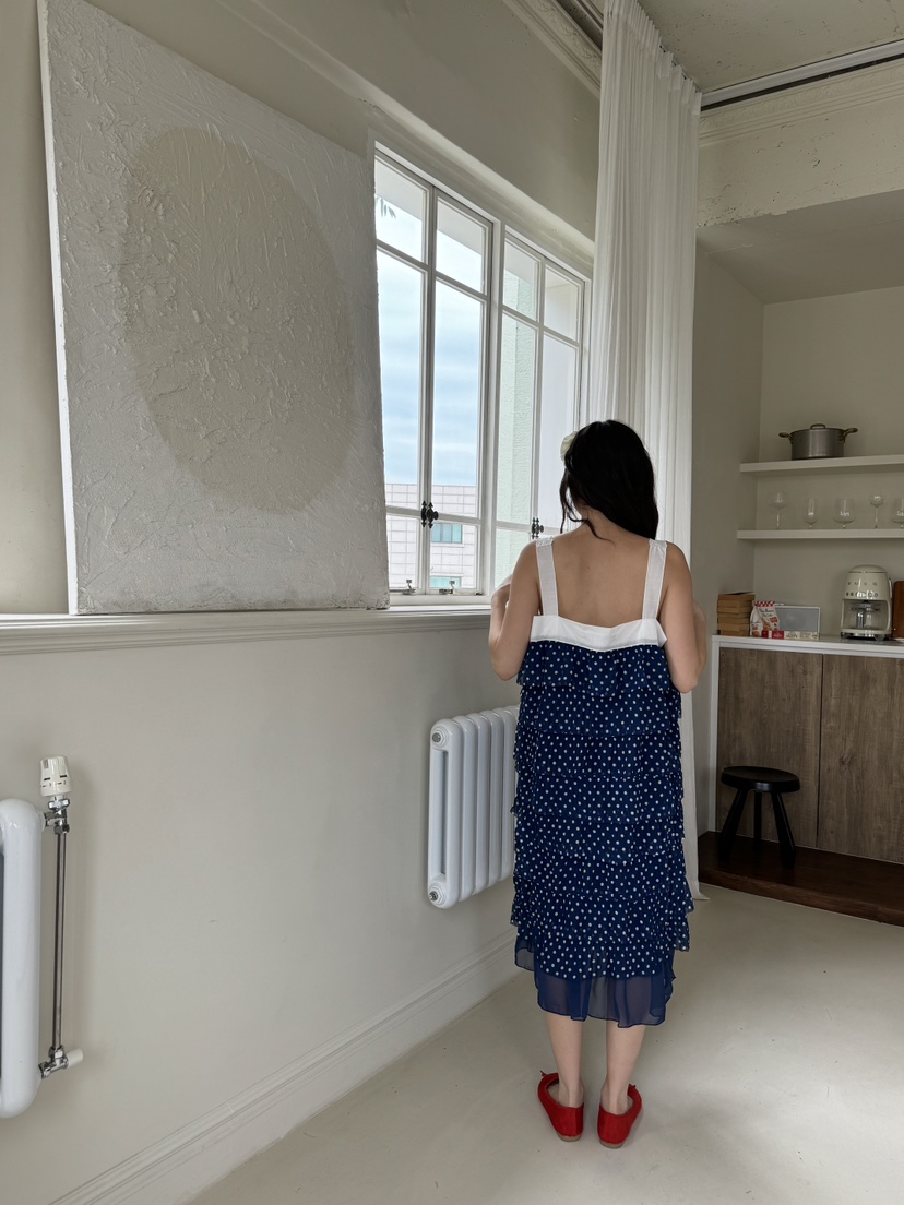 MAISONDEGLORY東大門㊣實拍女士新品25春夏職業人氣連衣裙緊身MAISON DE GLORY連衣裙