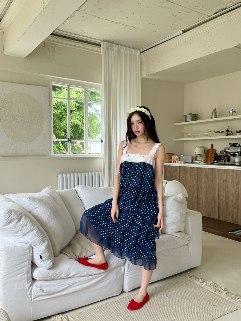 MAISONDEGLORY東大門㊣實拍女士新品25春夏職業人氣連衣裙緊身MAISON DE GLORY連衣裙
