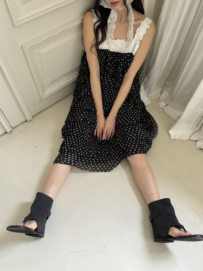 MAISONDEGLORY東大門㊣實拍女士新品25春夏職業人氣連衣裙緊身MAISON DE GLORY連衣裙