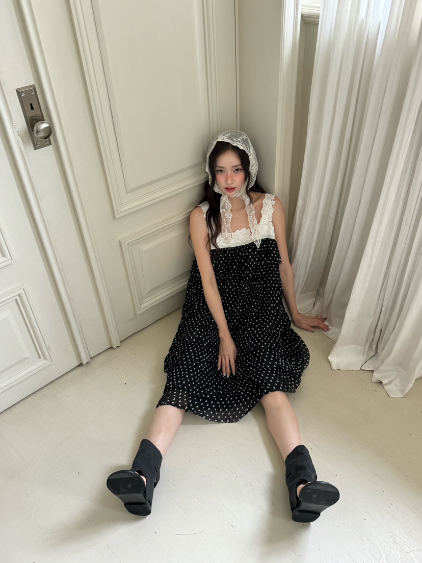 MAISONDEGLORY東大門㊣實拍女士新品25春夏職業人氣連衣裙緊身MAISON DE GLORY連衣裙
