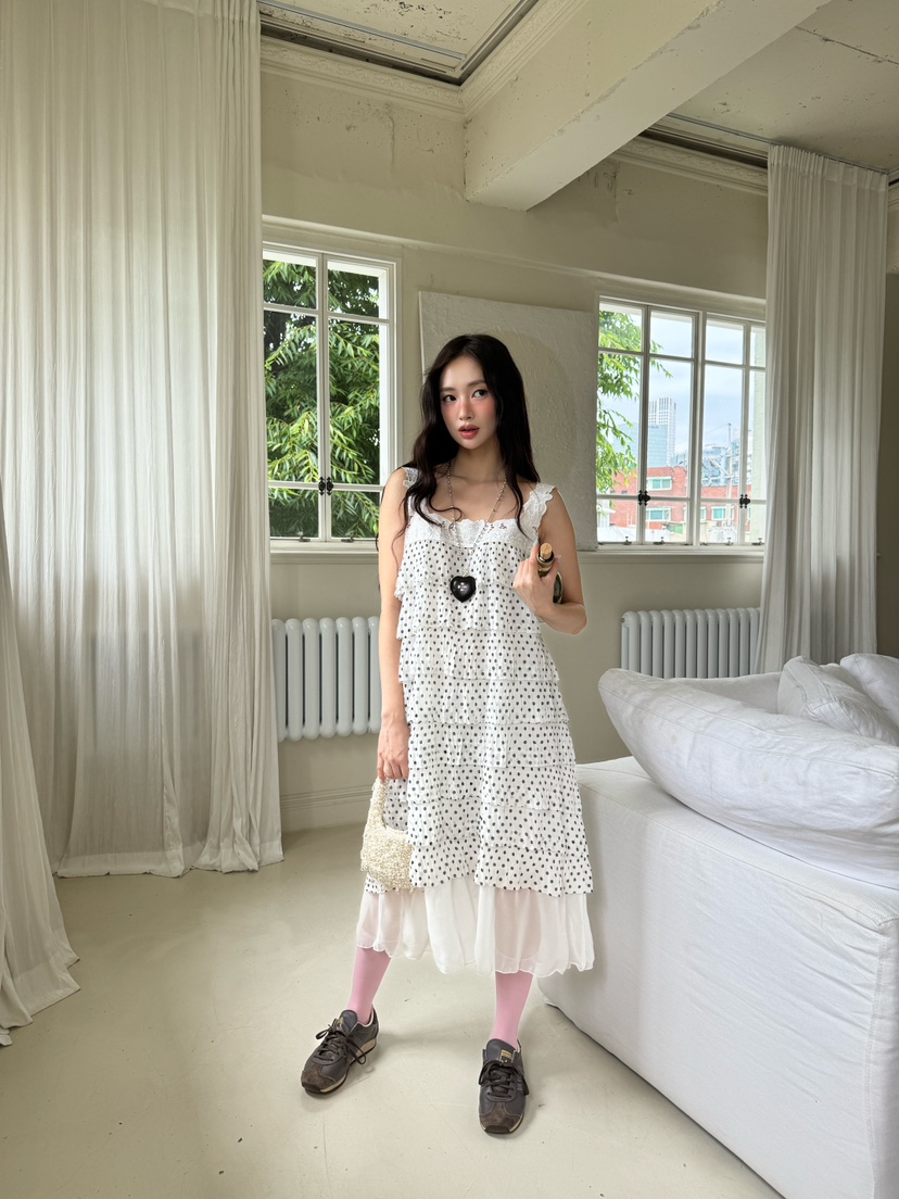 MAISONDEGLORY東大門㊣實拍女士新品25春夏職業人氣連衣裙緊身MAISON DE GLORY連衣裙