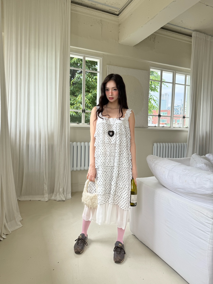MAISONDEGLORY東大門㊣實拍女士新品25春夏職業人氣連衣裙緊身MAISON DE GLORY連衣裙