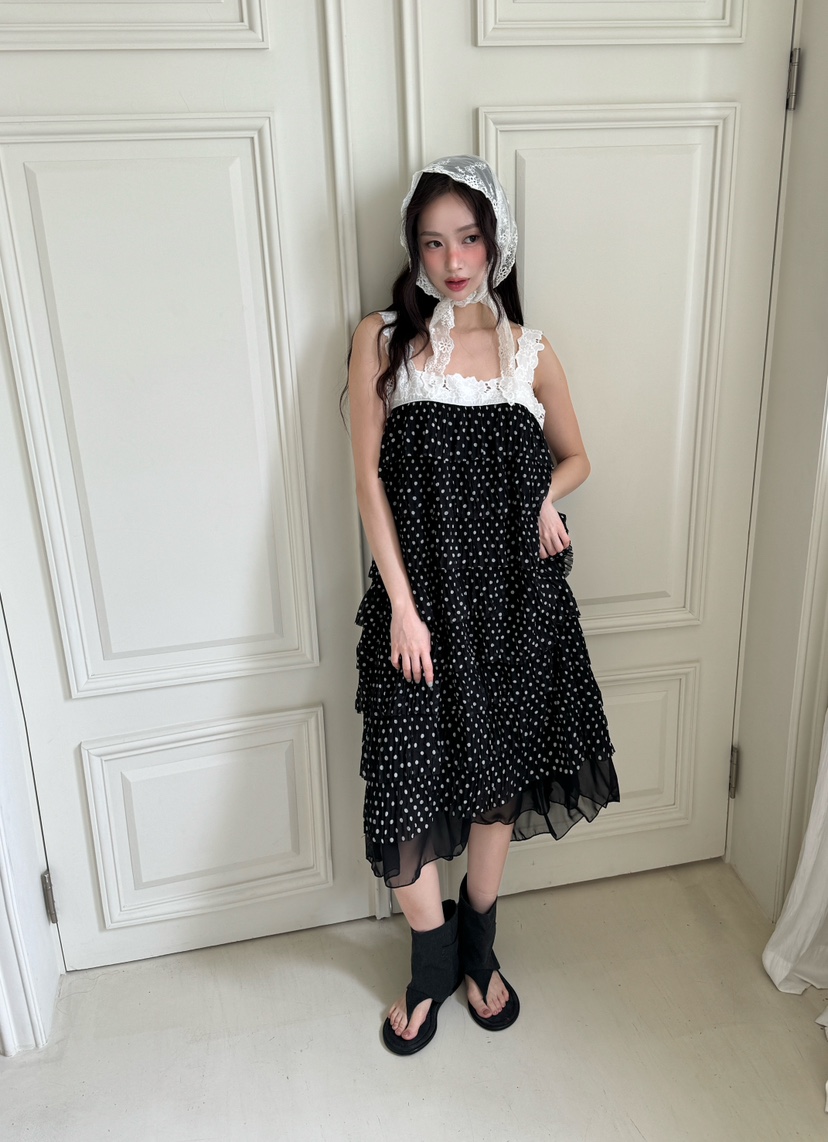 MAISONDEGLORY東大門㊣實拍女士新品25春夏職業人氣連衣裙緊身MAISON DE GLORY連衣裙圖色2