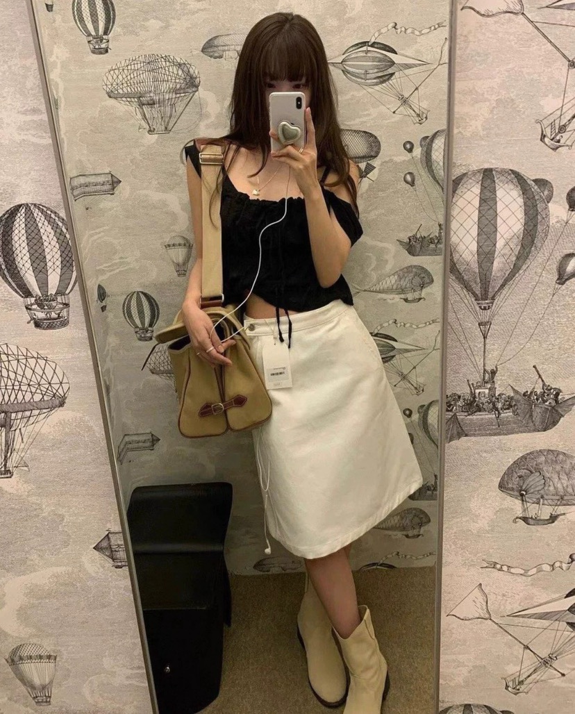 STRAWBERRY韓國直郵㊣女士新款25春夏時尚推薦熱賣吊帶背心STRAWBERRY吊帶/背心