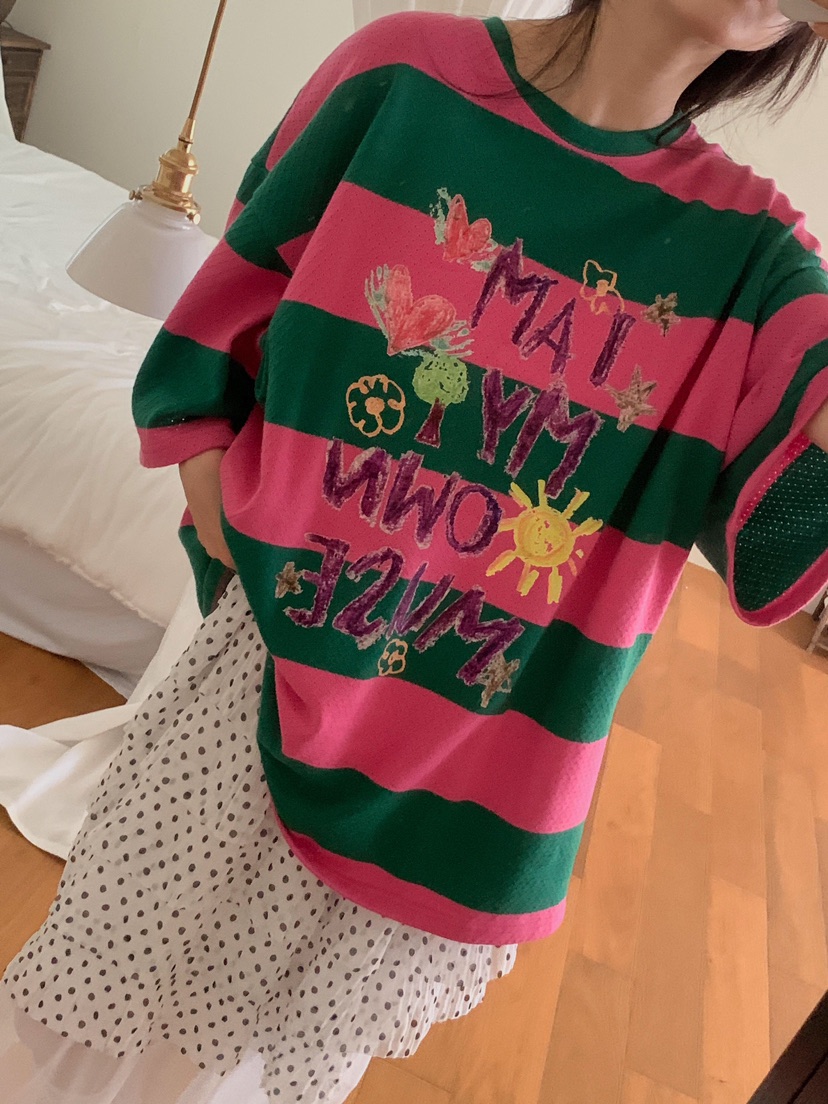 MAISONDEGLORY東大門㊣實拍女士新品真品職業休閑熱賣時尚T恤MAISON DE GLORYT恤