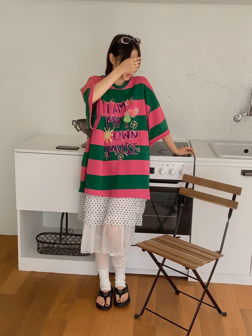 MAISONDEGLORY東大門㊣實拍女士新品真品職業休閑熱賣時尚T恤MAISON DE GLORYT恤