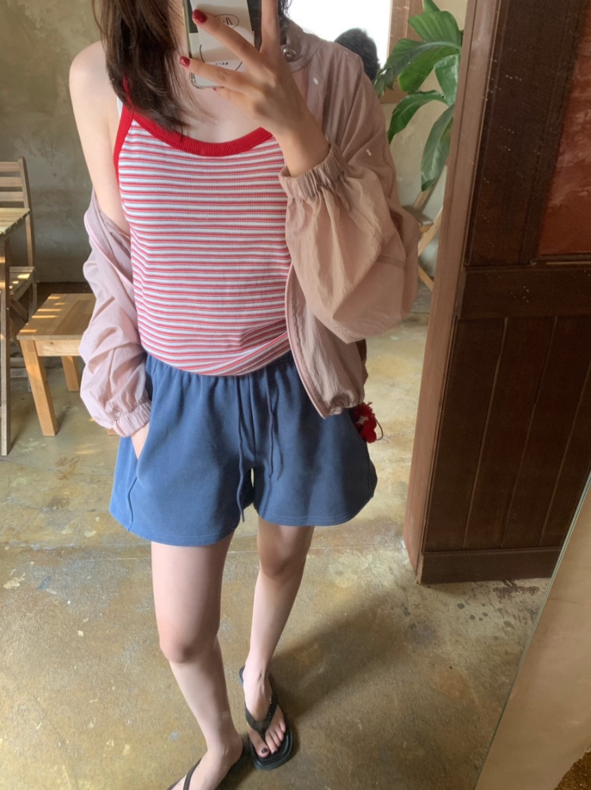 EOMPIT東大門㊣直郵女裝新品休閑時尚熱賣25春夏職業吊帶背心EOMPIT吊帶/背心