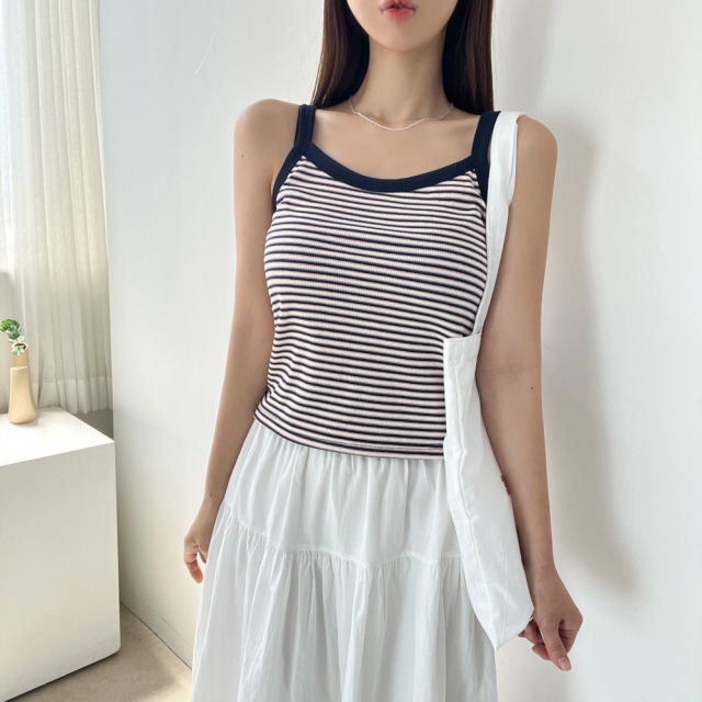 EOMPIT東大門㊣直郵女裝新品休閑時尚熱賣25春夏職業吊帶背心EOMPIT吊帶/背心