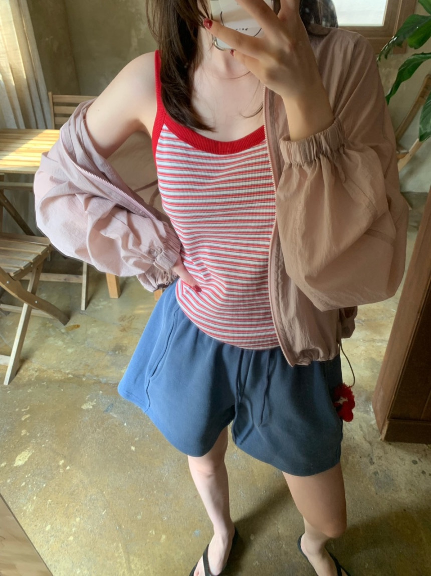EOMPIT東大門㊣直郵女裝新品休閑時尚熱賣25春夏職業吊帶背心EOMPIT吊帶/背心