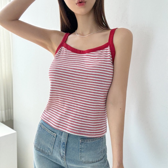EOMPIT東大門㊣直郵女裝新品休閑時尚熱賣25春夏職業吊帶背心EOMPIT吊帶/背心