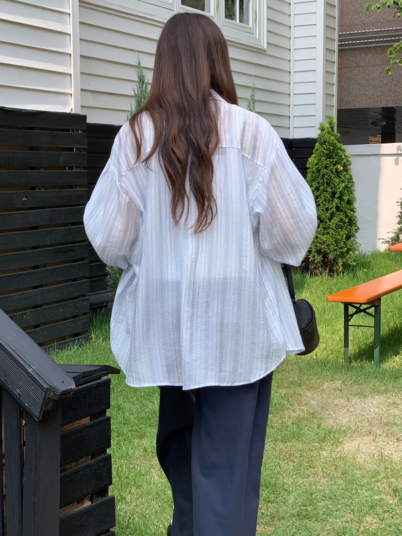 WOOD東大門㊣直郵女士新品時尚推薦休閑職業人氣襯衫蕾絲衫WOOD襯衫/蕾絲衫