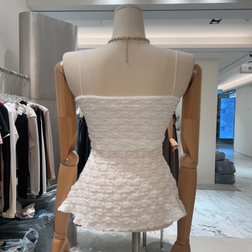 MAGNOLIA36-P韓國代購㊣女裝新品推薦真品25春夏職業吊帶背心MAGNOLIA36-P吊帶/背心